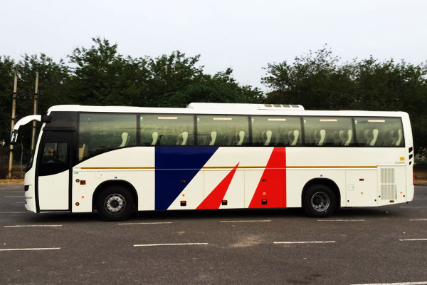 Volvo bus rental in Delhi NCR